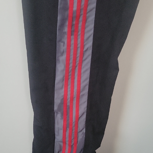 Adidas Black and Red Sweatpants - Picture 3 of 8